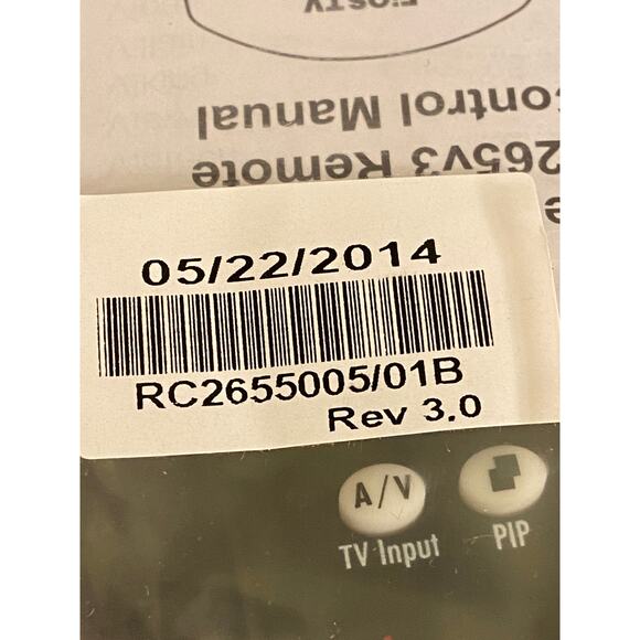 Verizon Fios TV P265v3 RC New in Sealed Bag, with instructions and batteries - Picture 5 of 8